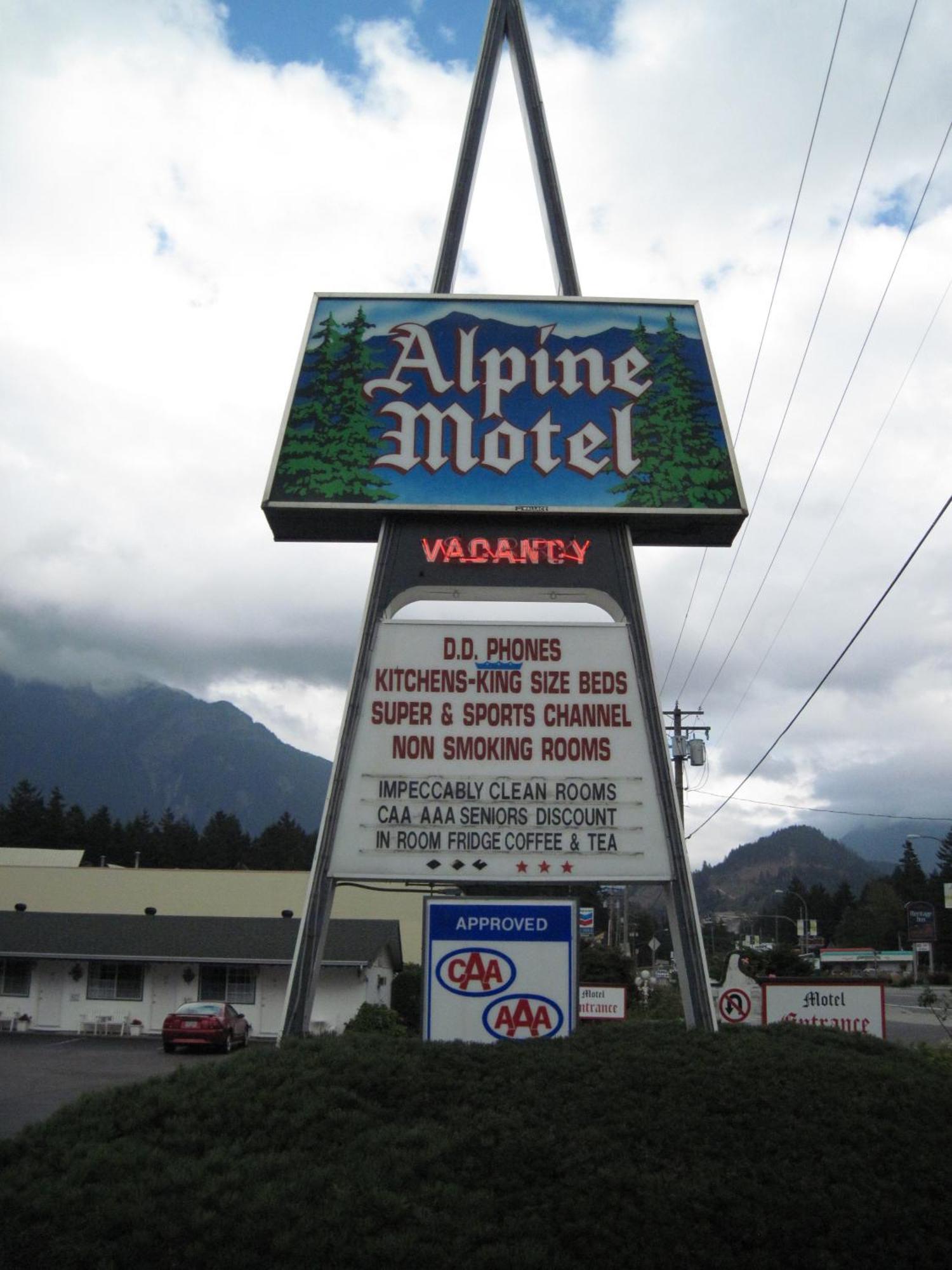Alpine Motel Hope Exterior foto